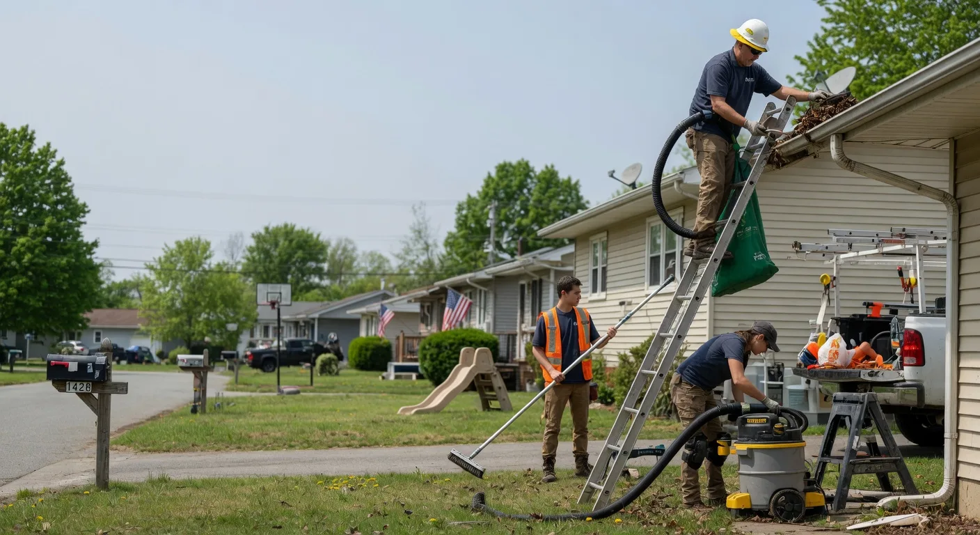 Gutter Installation in Taylorsville, IN near me